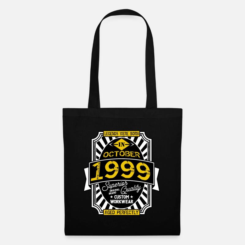 1999 OKTOBER - Stoffbeutel - Schwarz
