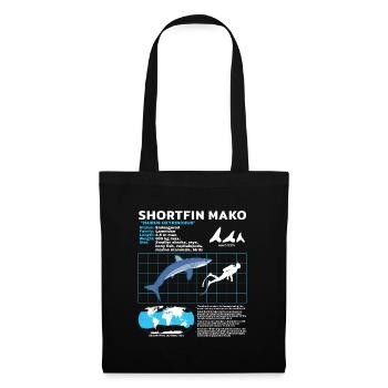 Makohai fact sheet - Tote Bag - black - Front