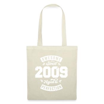 Vintage 2009 birthday - retro 2009 - Tote Bag - nature - Front