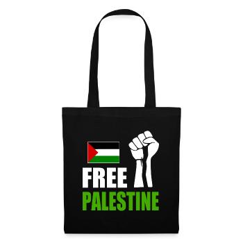 Free palestine - Tote Bag - black - Front