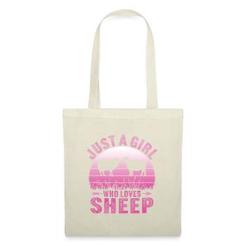 Just A Girl Who Loves Sheep - Tote Bag - nature - Front
