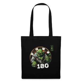 Darts 180 Green Game Champ Dart - Dart Team - Tote Bag - black - Front