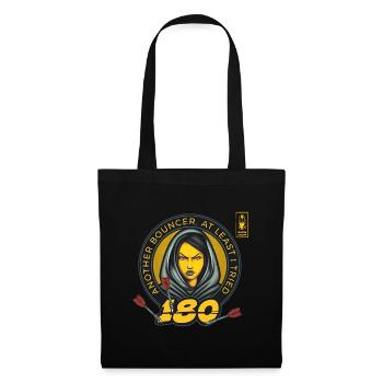 Darts 180 Bouncer Yellow Player Dart Team - Tote Bag - black - Front