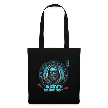 Darts 180 Bouncer Blue Player Dart Team - Tote Bag - black - Front