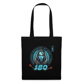 Darts 180 Bouncer Blue Player Dart Team - Tote Bag - black - Front