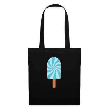 Été de glace - Sac en tissu - noir - Devant