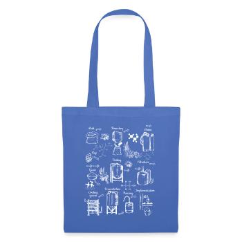 Beer Brewing - Tote Bag - light blue - Front