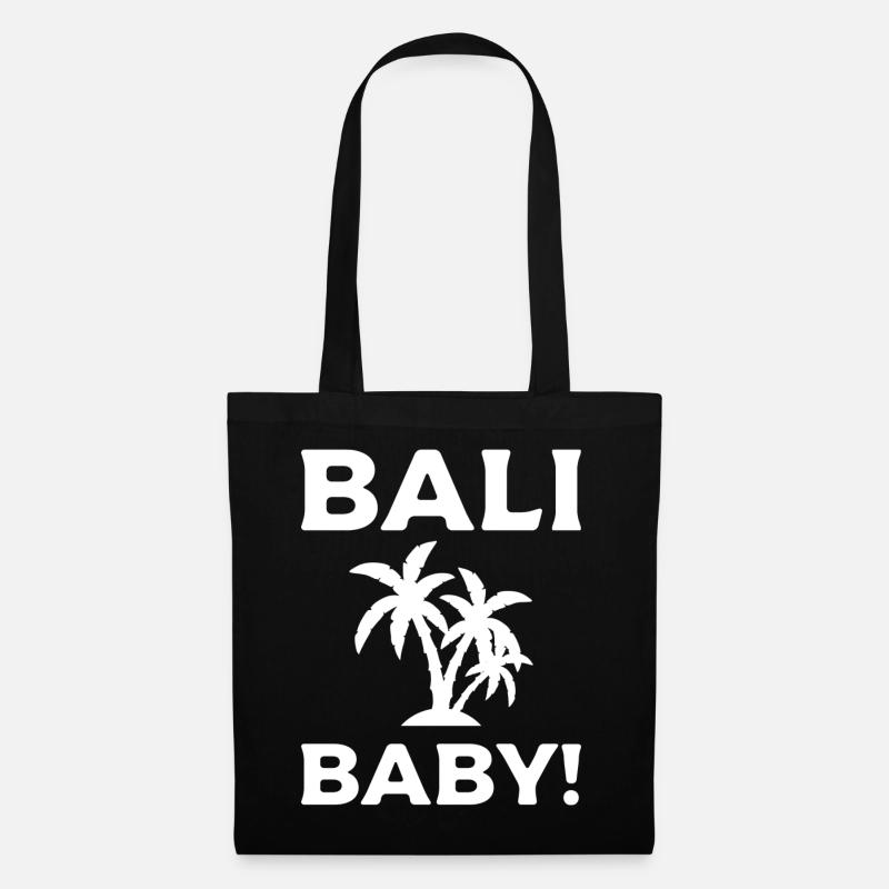 Bali - Stoffbeutel - Schwarz