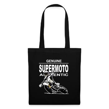 Supermoto - Stoffbeutel - Schwarz - Vorne