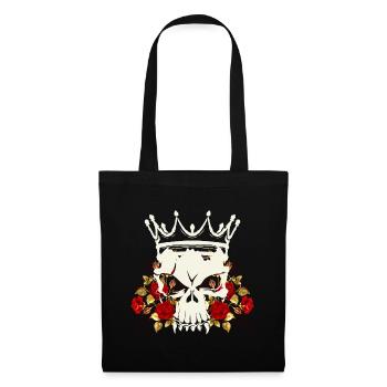 King´s Skull - Tote Bag - black - Front