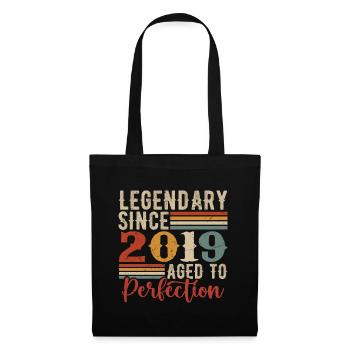 Legendary Since 2019 Birthday Gift 2019 - Tote Bag - black - Front