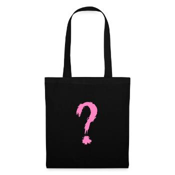 Question mark - Tote Bag - black - Front