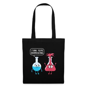 Chemistry saying chemistry chemist gift chemical - Tote Bag - black - Front