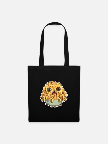 Spaghetti monster - Stoffbeutel - Schwarz