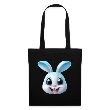 Lapin Lapin - Sac en tissu - noir - Devant
