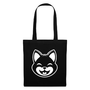 Cat Cats Cat Lady Cat Lover Cat Face - Tote Bag - black - Front