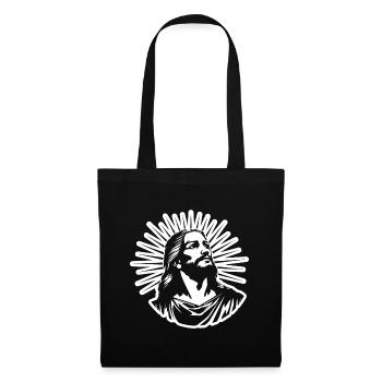 Jésus-Christ Catholique Religion Christianisme - Sac en tissu - noir - Devant