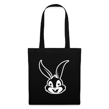 Rabbit Rabbit - Tote Bag - black - Front