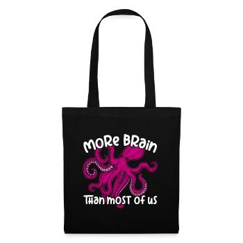 Smart Octopuses - Big Octopus - Tote Bag - black - Front