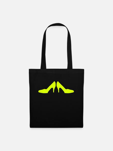 pinky shoes - Stoffbeutel - Schwarz