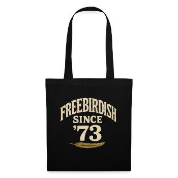 Rock Musik Geschenkidee Freebirdish Since '73 - Stoffbeutel - Schwarz - Vorne