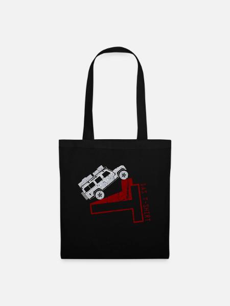 Das Defender T-Shirt - Stoffbeutel - Schwarz