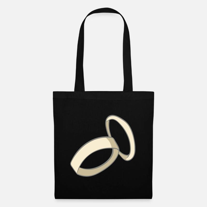Hochzeit - Stoffbeutel - Schwarz