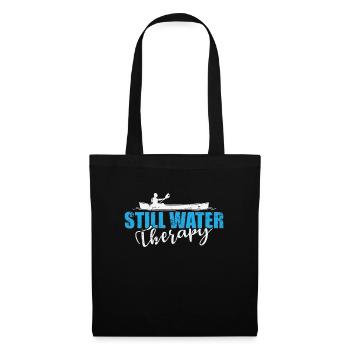 Still Water Therapy Kayak Paddle Boat - Tote Bag - black - Front