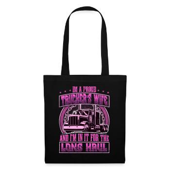 Truck Driver - Tote Bag - black - Front