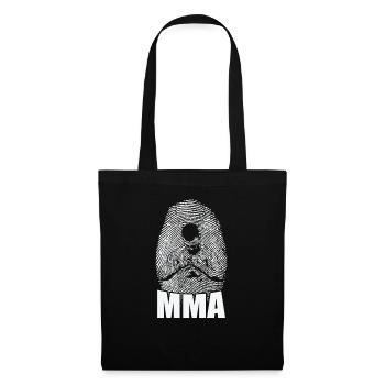 MMA Fingerprint D.N.A. Arts martiaux mixtes - Sac en tissu - noir - Devant