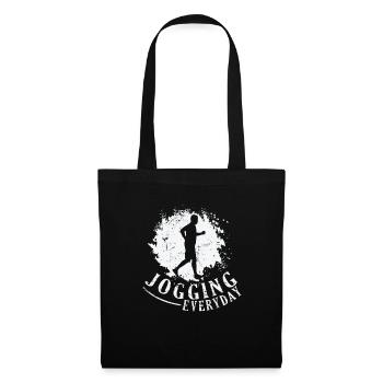 Jogging quotidien Fitness Sport Running - Sac en tissu - noir - Devant