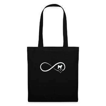 infinite love for Alaskan Malamute - Tote Bag - black - Front