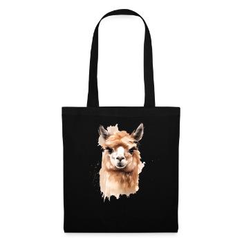The Alpaca's Tale - Tote Bag - black - Front