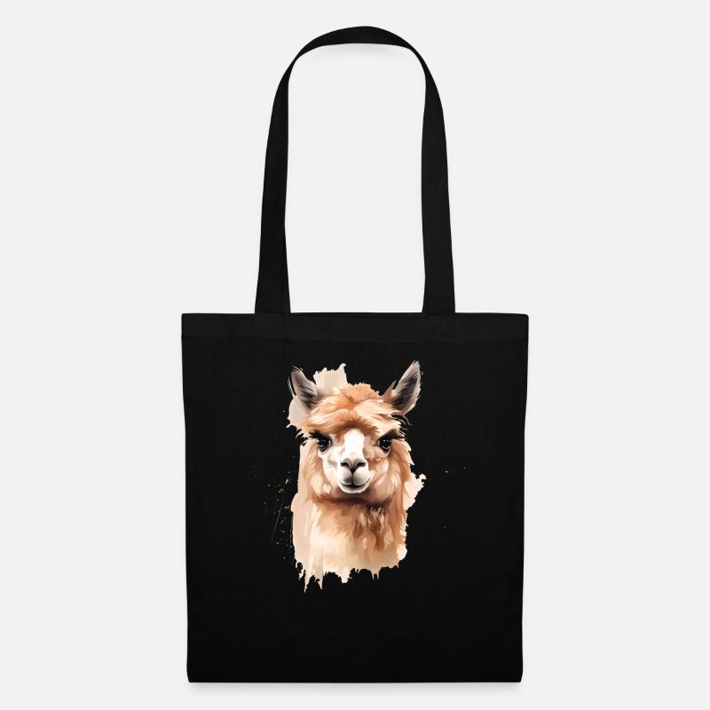 The Alpaca's Tale - Tote Bag - black