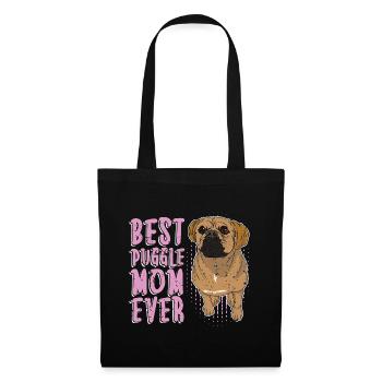 Best Puggle Mom Dogs Mother's Day Gift Puggle - Tote Bag - black - Front