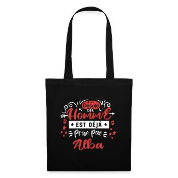 Cadeau Homme déja pris par Alba - Sac en tissu - noir - Devant