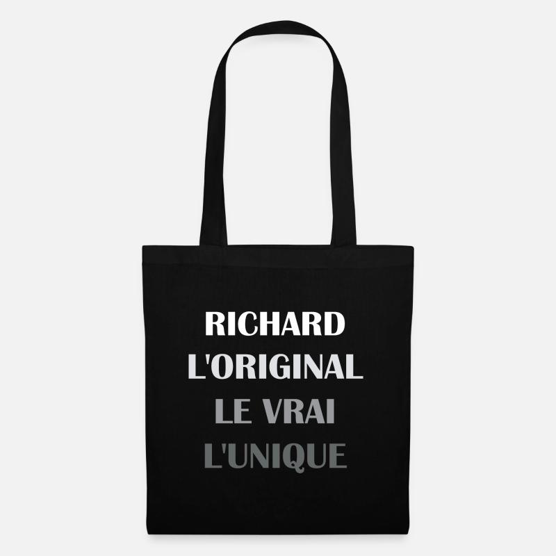 richard - Sac en tissu - noir