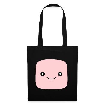 marshmallow - Tote Bag - black - Front