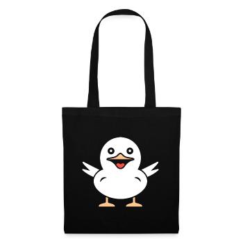 Mouette - Sac en tissu - noir - Devant