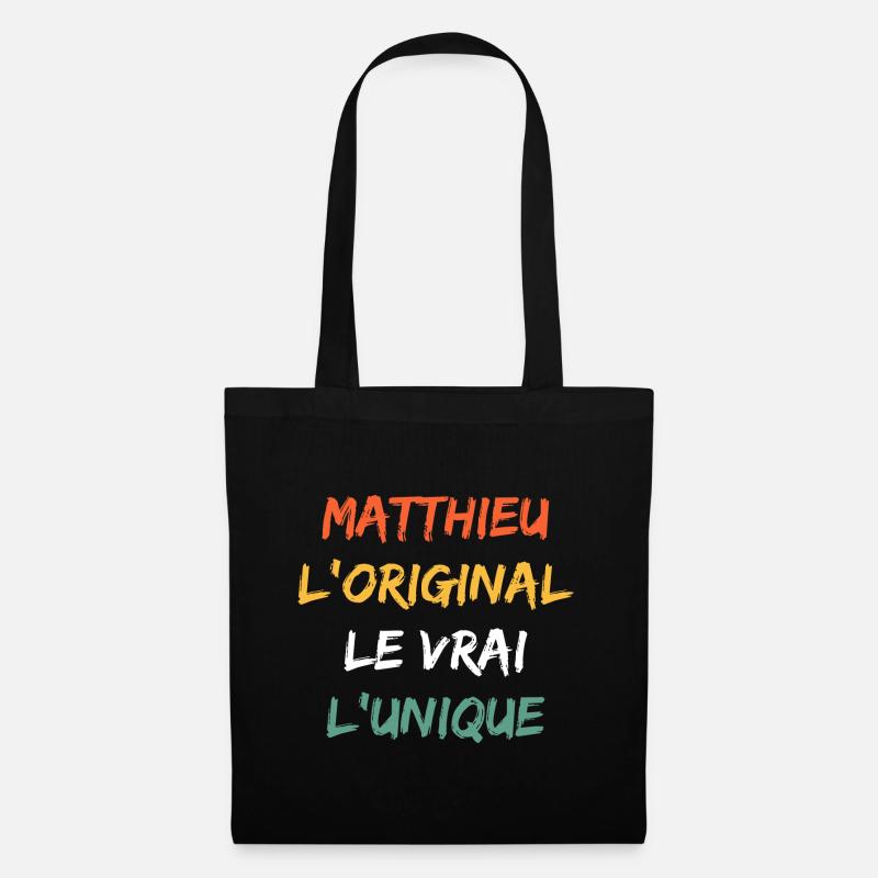 L'original le vrai l'unique Matthieu - Sac en tissu - noir