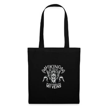 Sang viking - Sac en tissu - noir - Devant