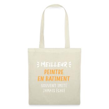 Meilleur peintre en bâtiment - Sac en tissu - nature - Devant