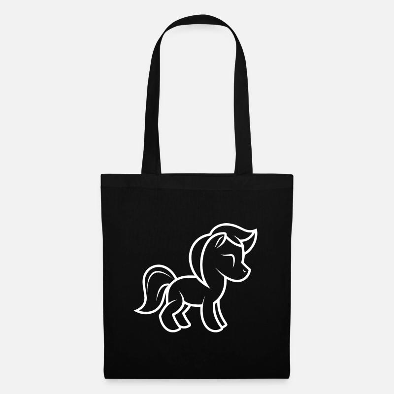 Pony - Borsa di stoffa - nero