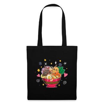 Ramen - Sac en tissu - noir - Devant
