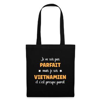 Parfait Vietnamien - Sac en tissu - noir - Devant