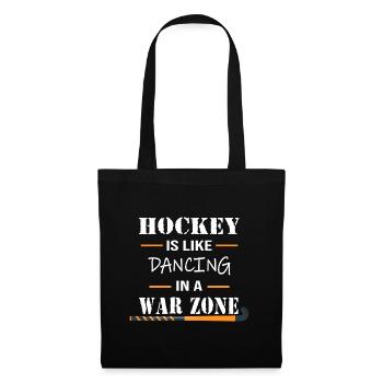 HockeyZone Field Hockey Artificial Grass Hockey Hockey Team - Tote Bag - black - Front