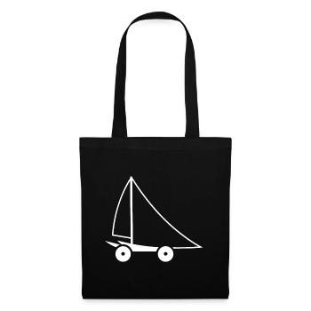 Sand yachting - Tote Bag - black - Front