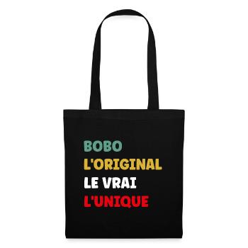 L'original le vrai l'unique bobo - Sac en tissu - noir - Devant