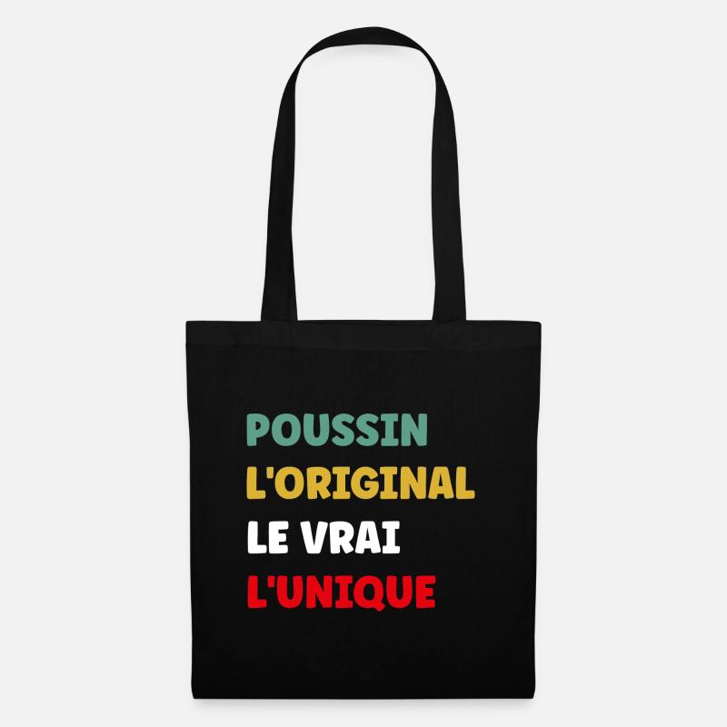 poussin - Sac en tissu - noir