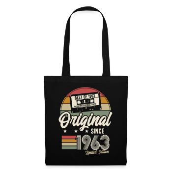Original since 1963 Retro Vintage Birthday - Tote Bag - black - Front